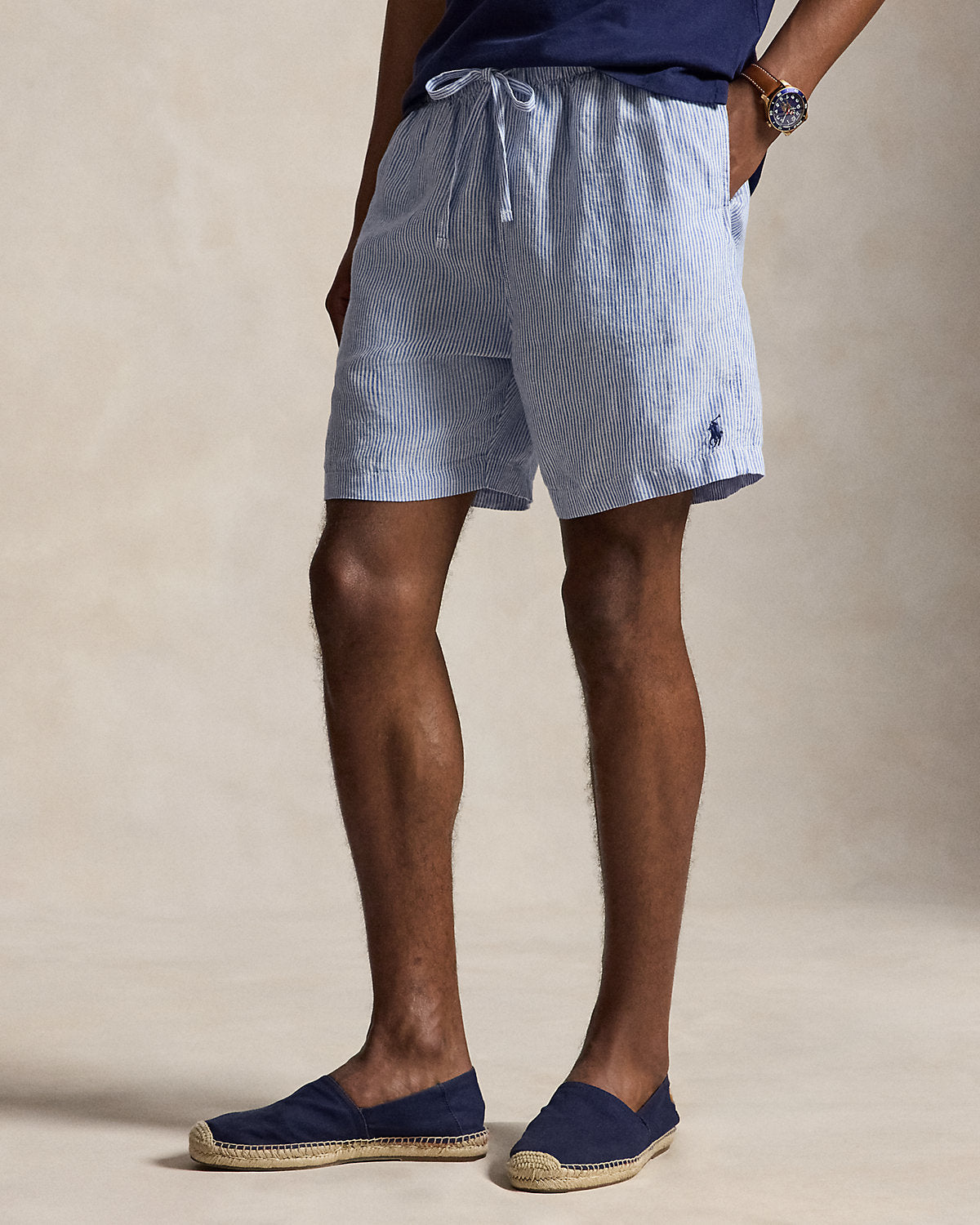 6.5-Inch Ellison Relaxed Fit Linen Short