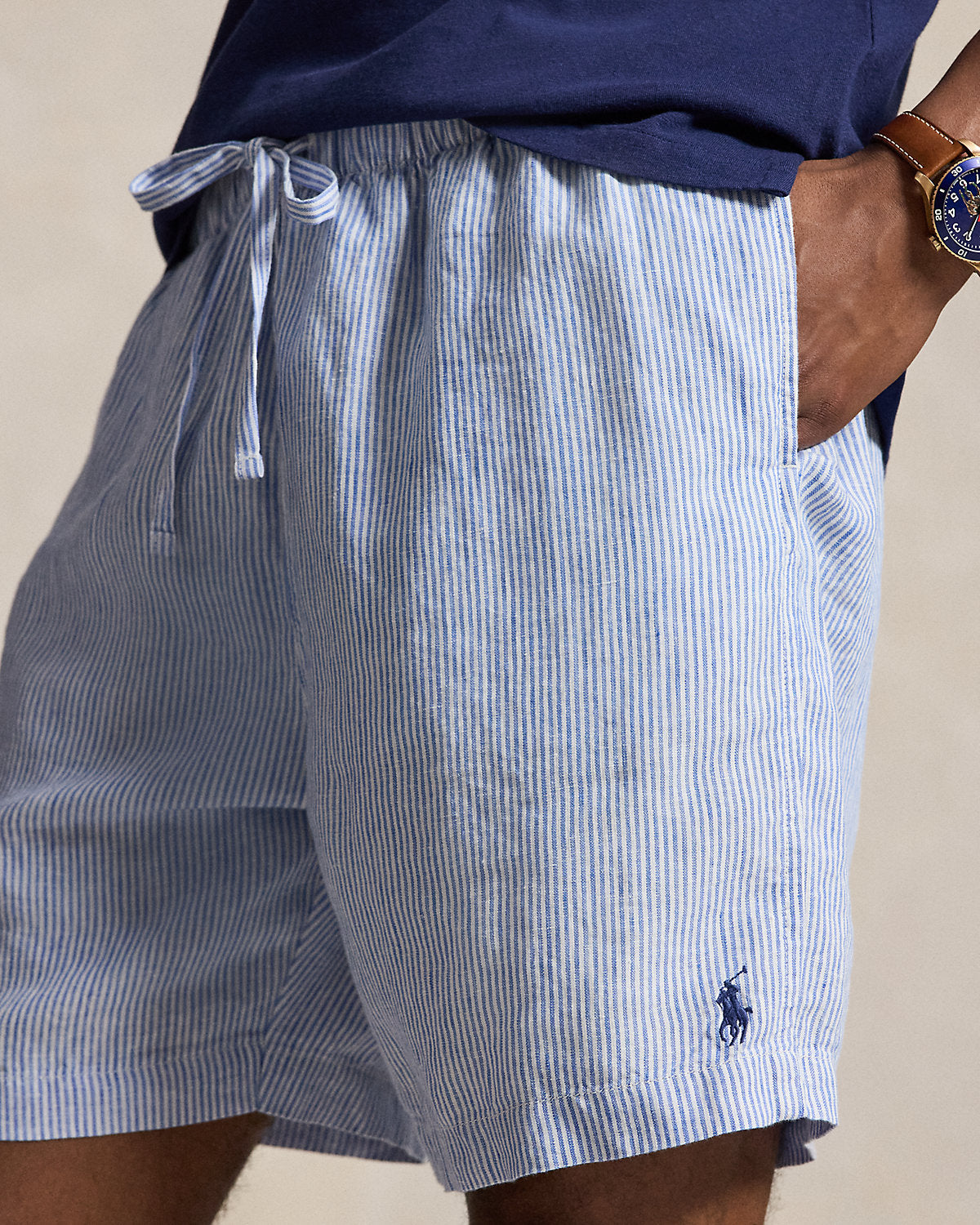 6.5-Inch Ellison Relaxed Fit Linen Short