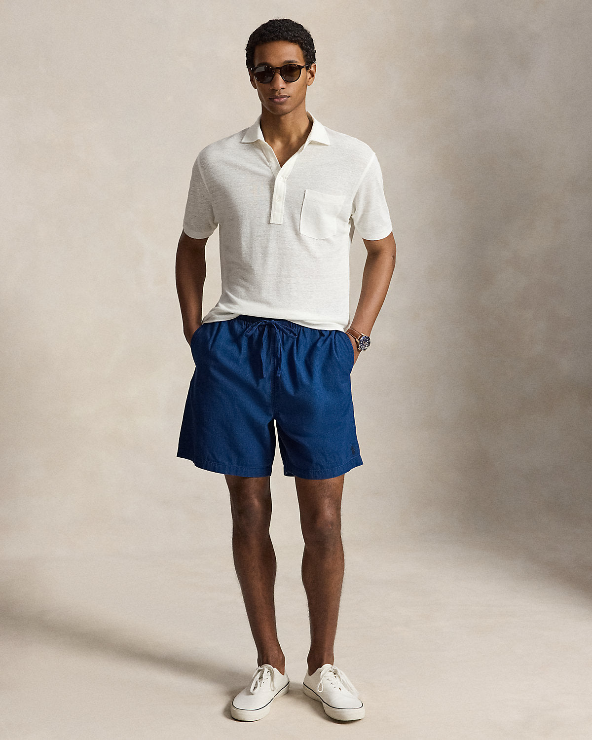 6.5-Inch Ellison Relaxed Chambray Short