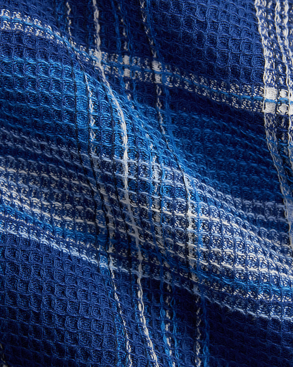Classic Fit Plaid Textured Shirt