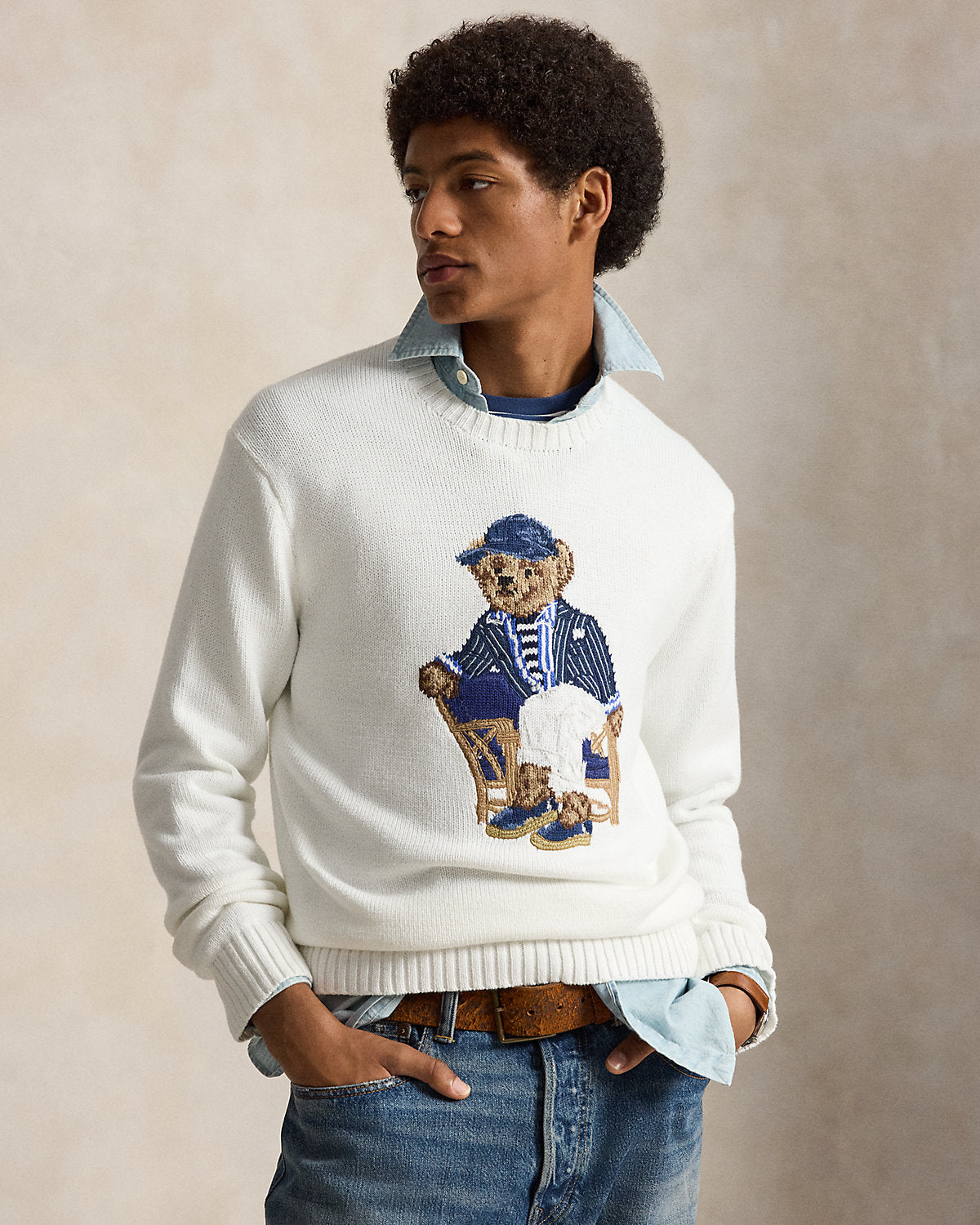 Bear Cotton Sweater