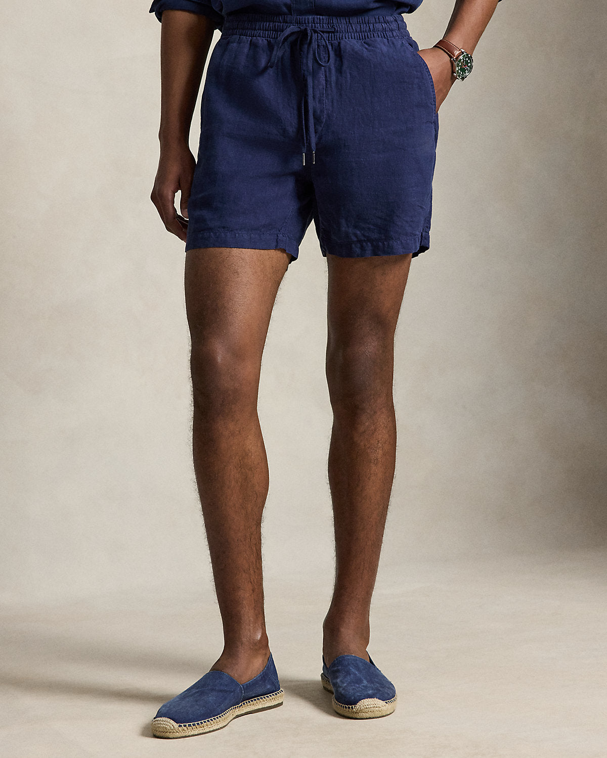 6-Inch Lateef Classic Fit Linen Short