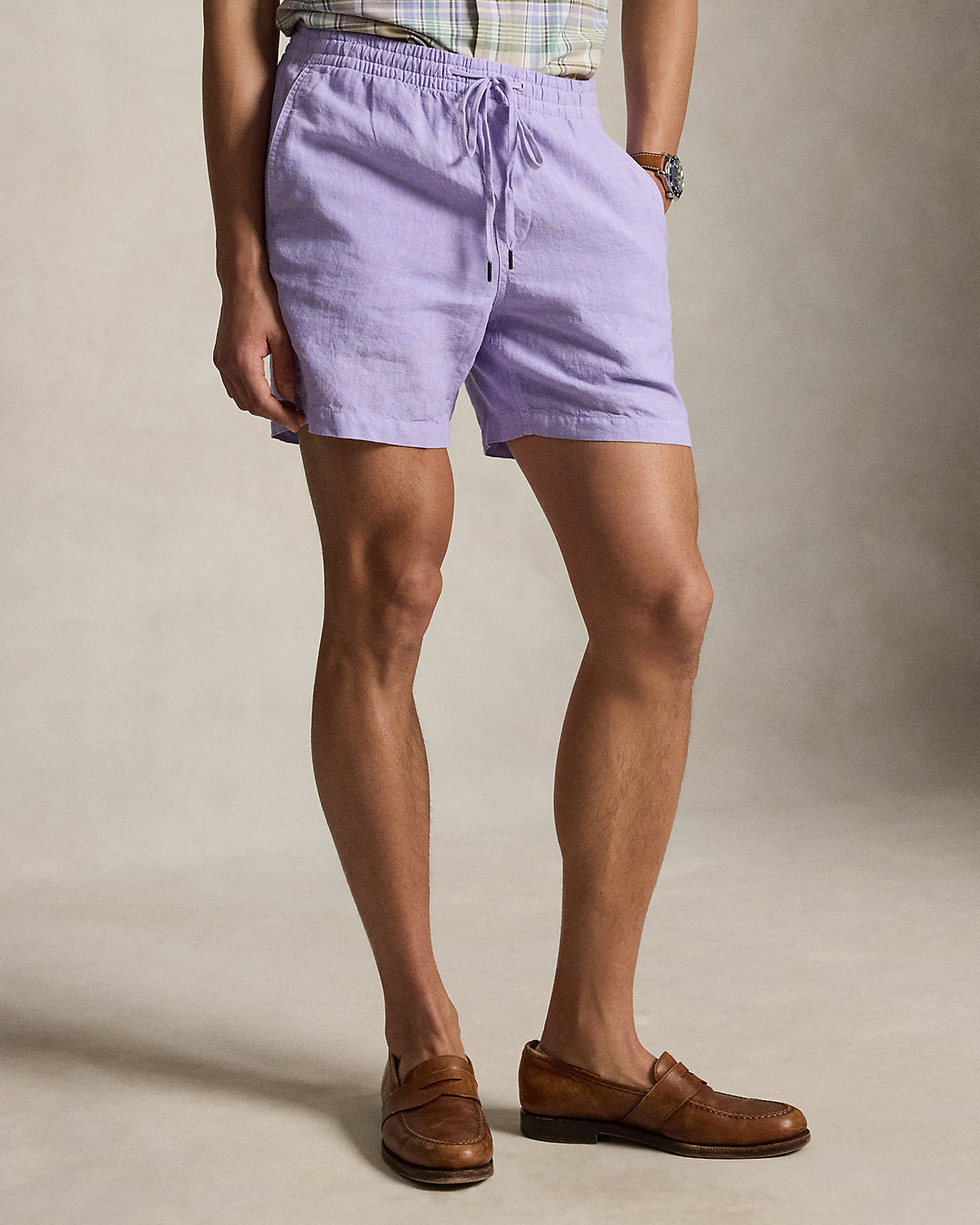 6-Inch Lateef Classic Fit Linen Short