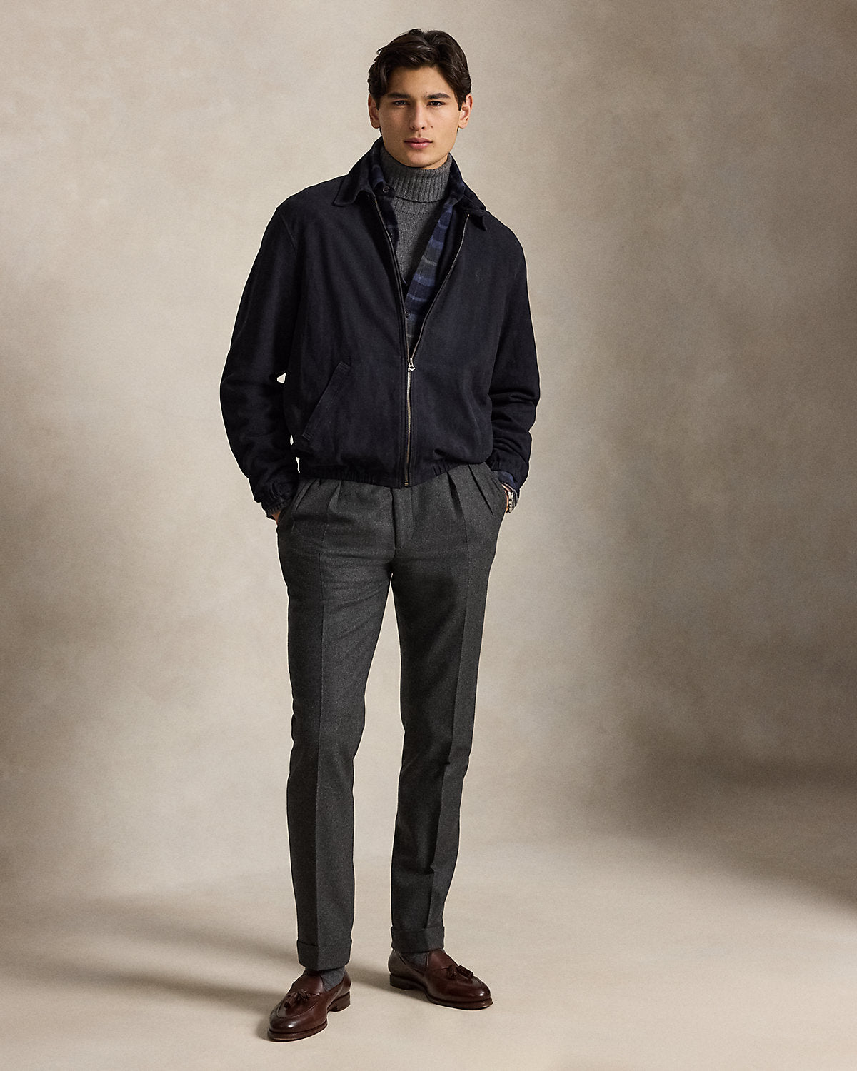 The Bayport Suede Jacket