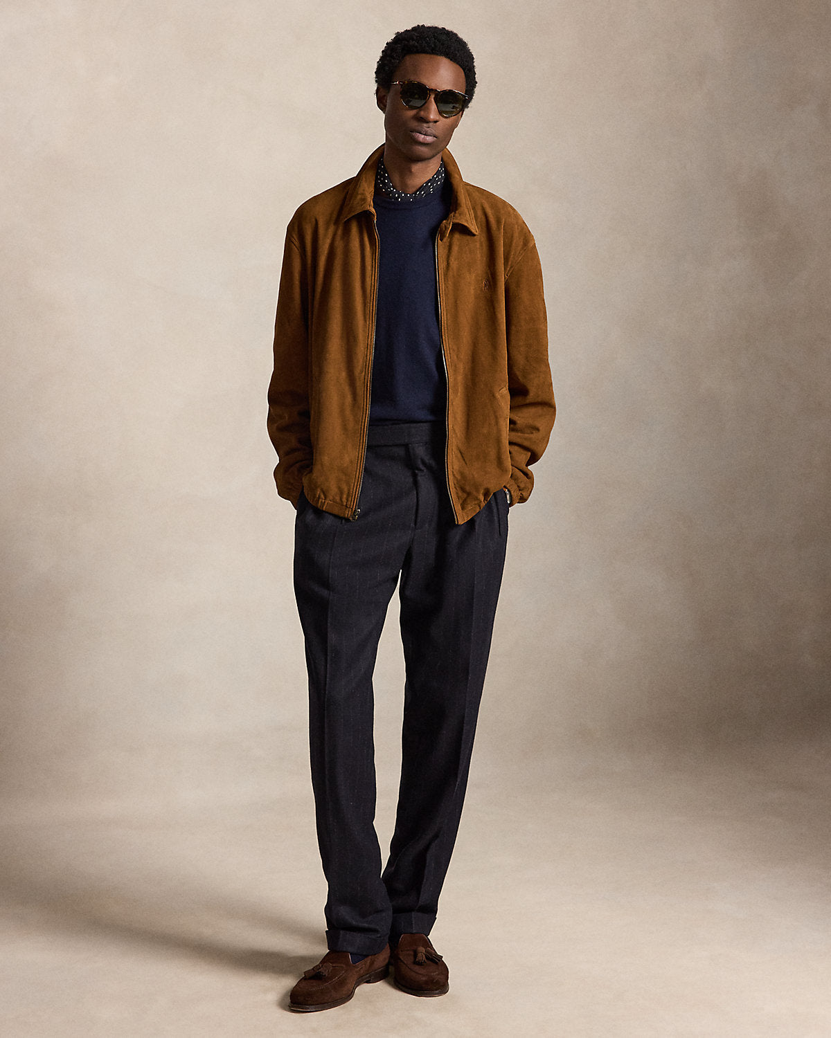 The Bayport Suede Jacket