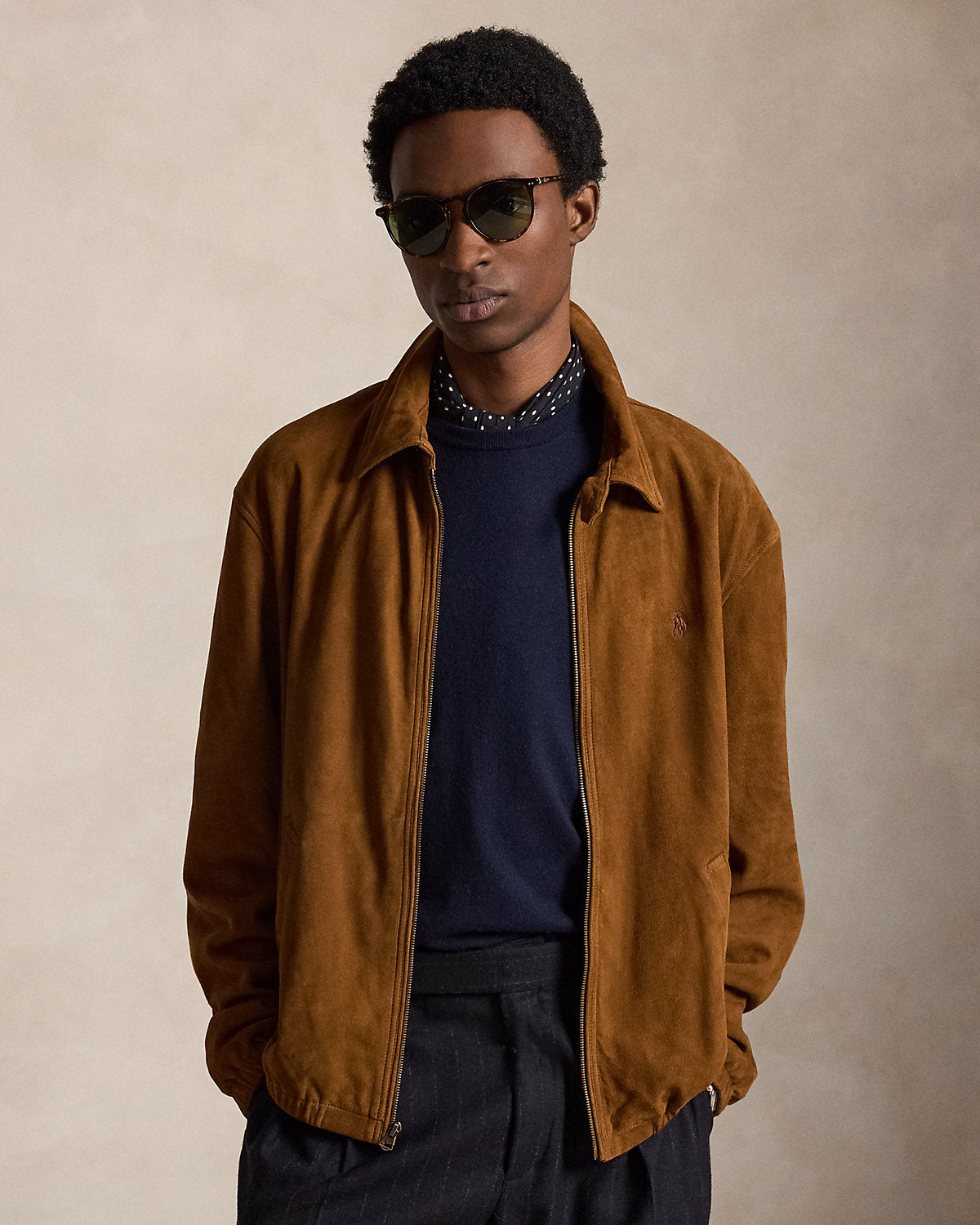 The Bayport Suede Jacket