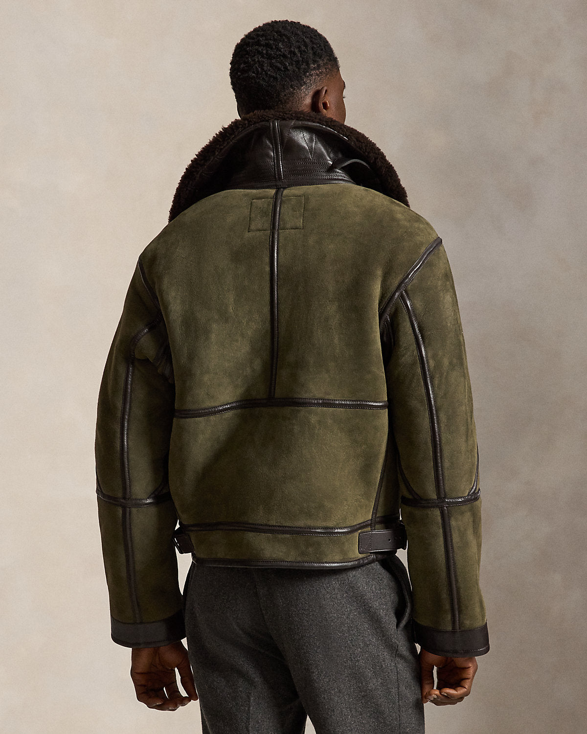 Shearling Flight Jacket