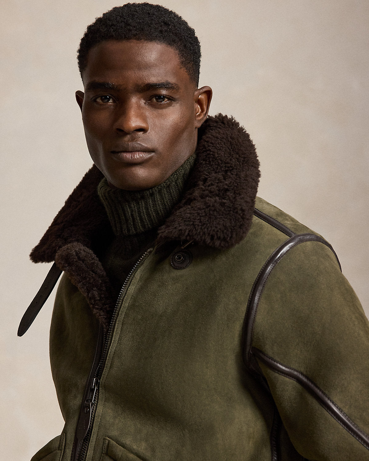 Shearling Flight Jacket