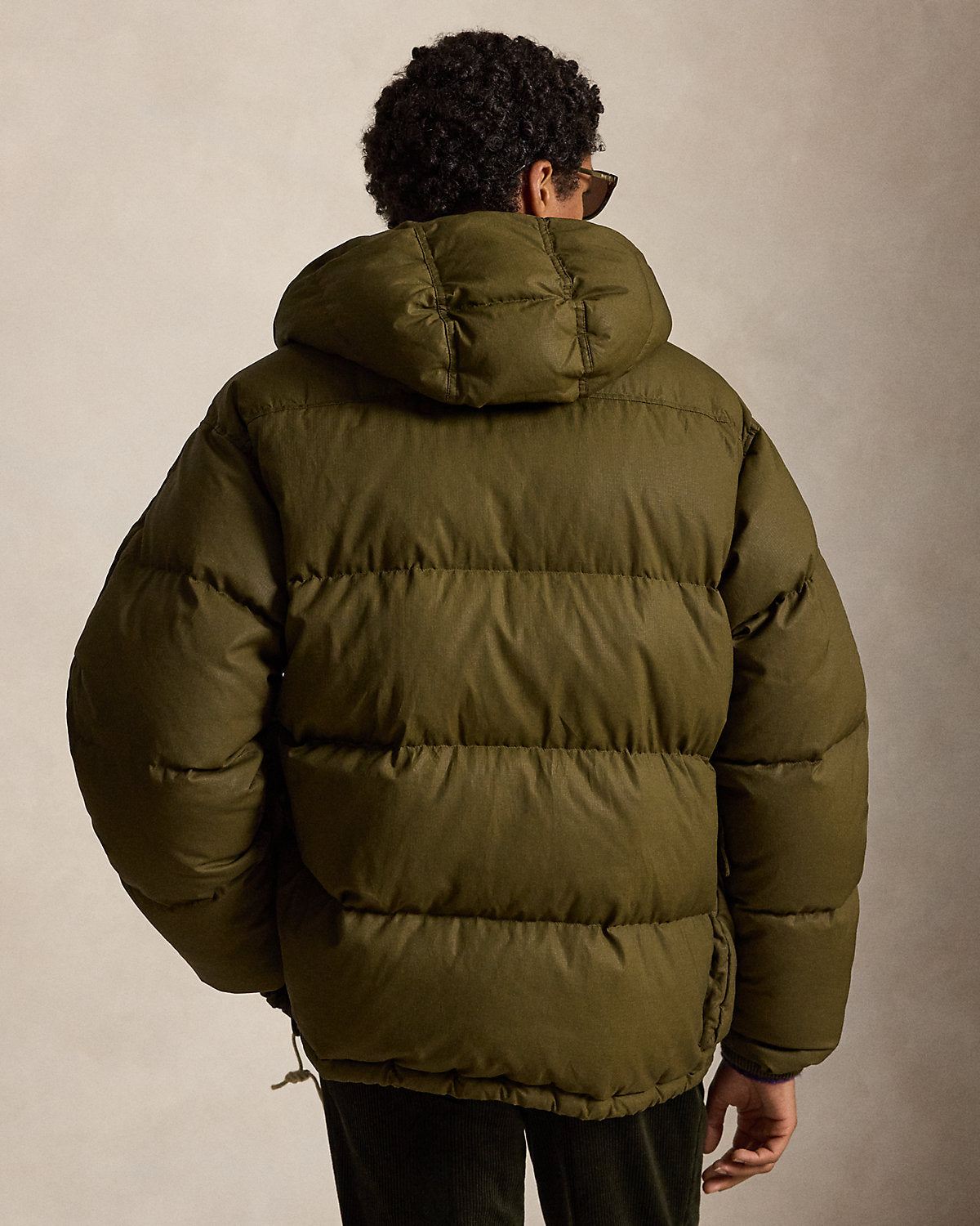 The Baden Oilcloth Down Jacket