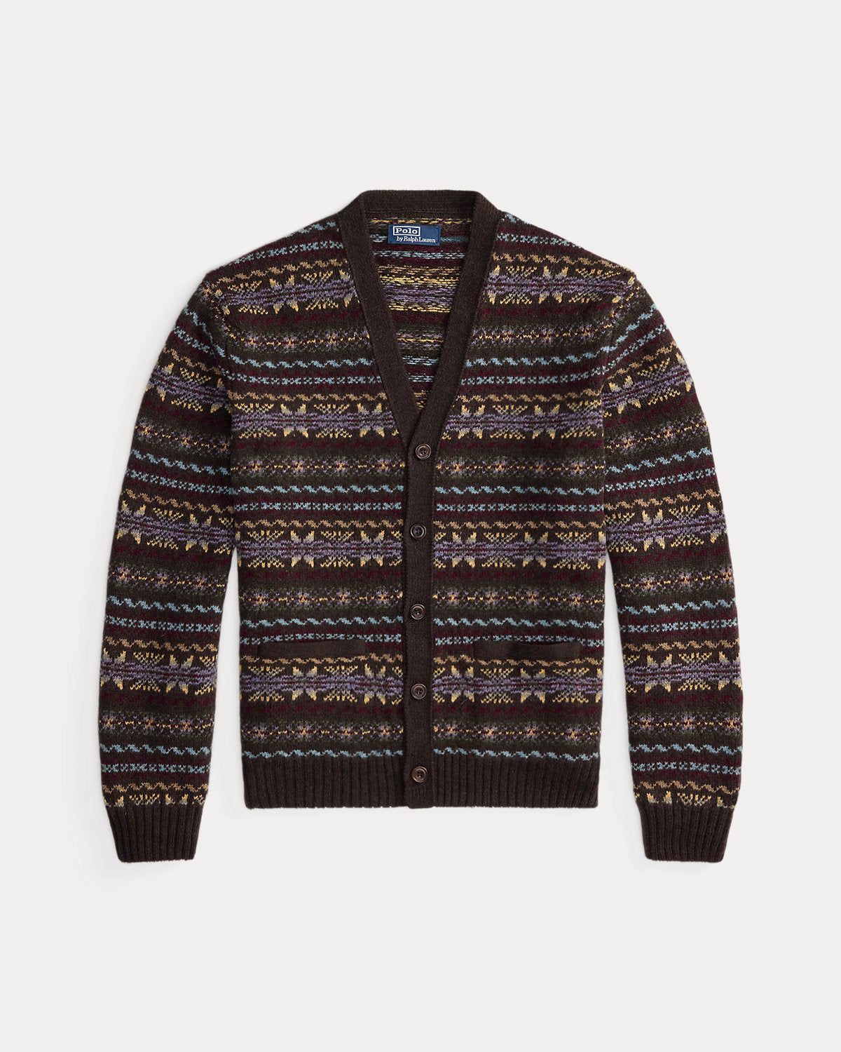 Fair Isle Wool Cardigan