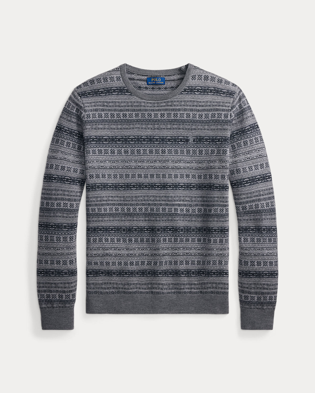 Fair Isle Washable Wool Sweater