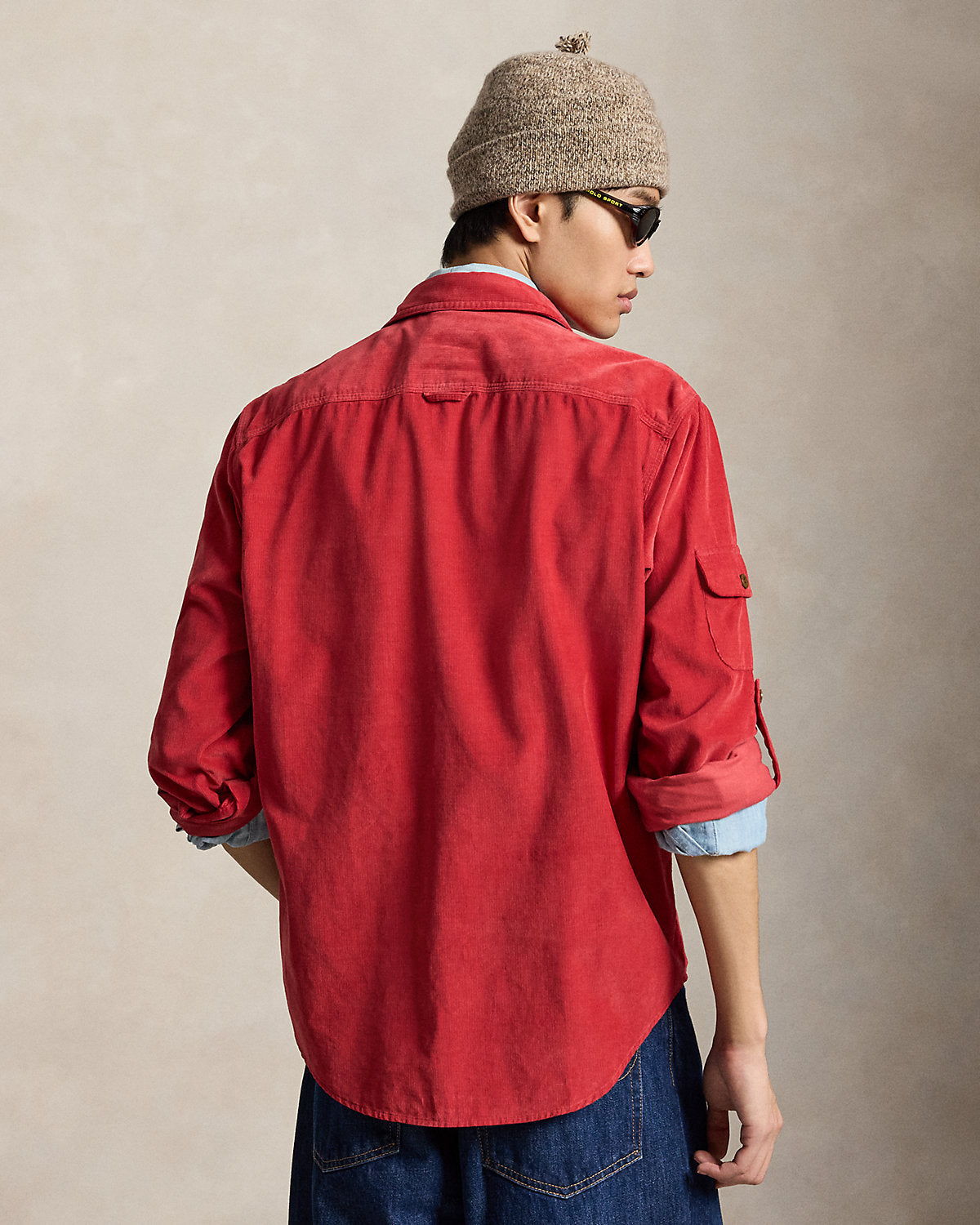 Classic Fit Corduroy Utility Shirt