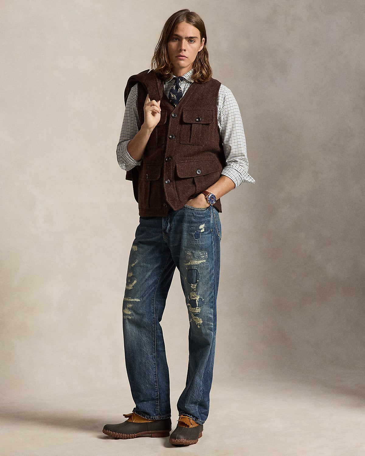 Classic Fit Tattersall Twill Shirt