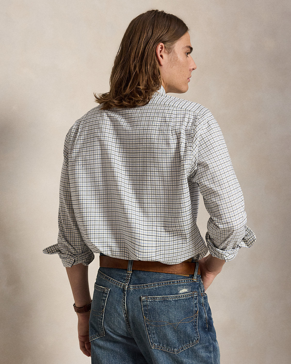 Classic Fit Tattersall Twill Shirt