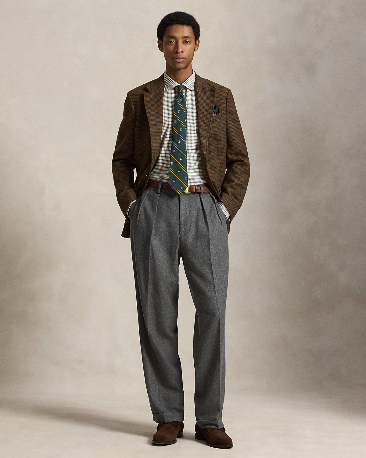 Classic Fit Tattersall Twill Shirt