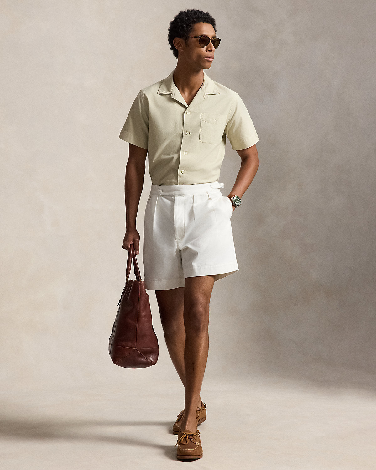Classic Fit Garment-Dyed Oxford Shirt