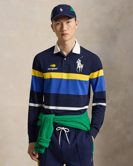 US Open Ball Crew Long-Sleeve Polo Shirt