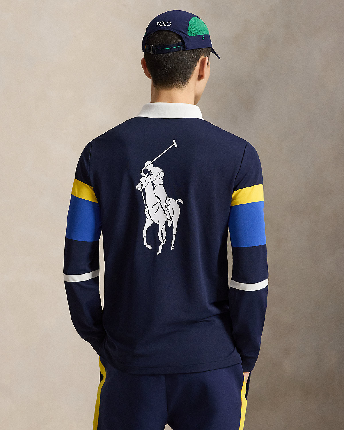 US Open Ball Crew Long-Sleeve Polo Shirt