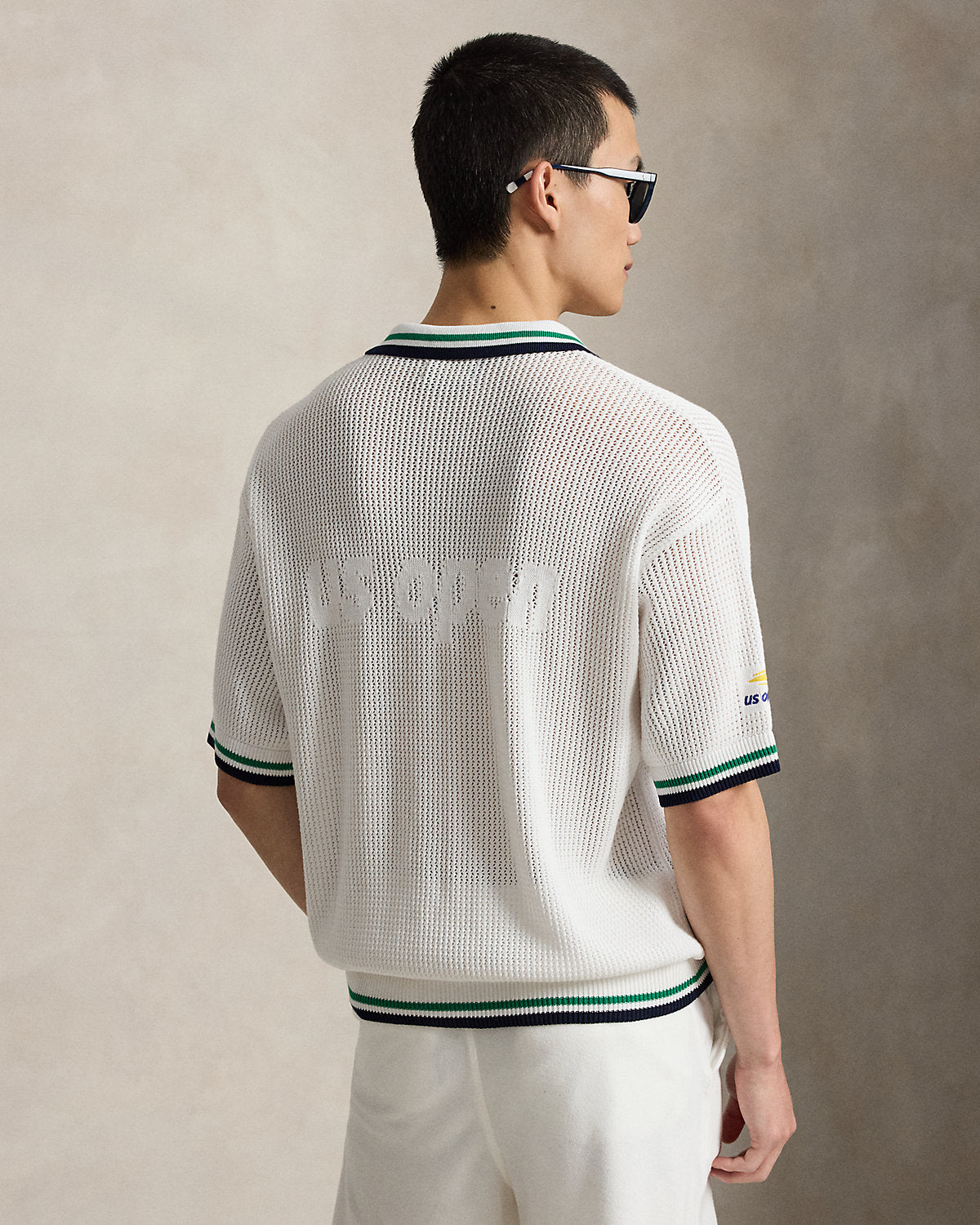 US Open Short-Sleeve Cardigan