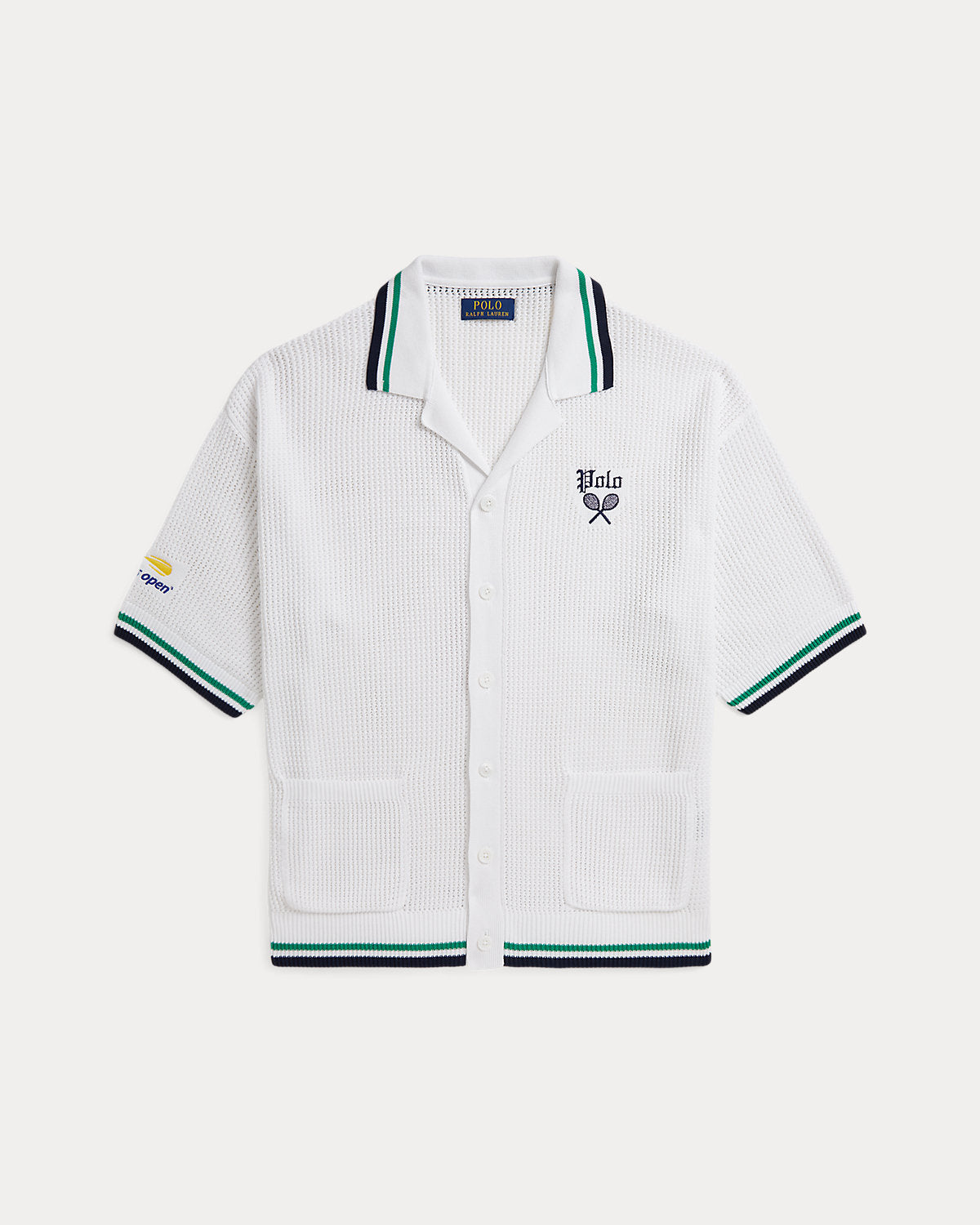 US Open Short-Sleeve Cardigan