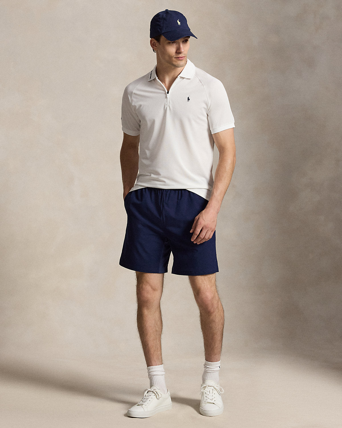 US Open Performance Zip Polo Shirt