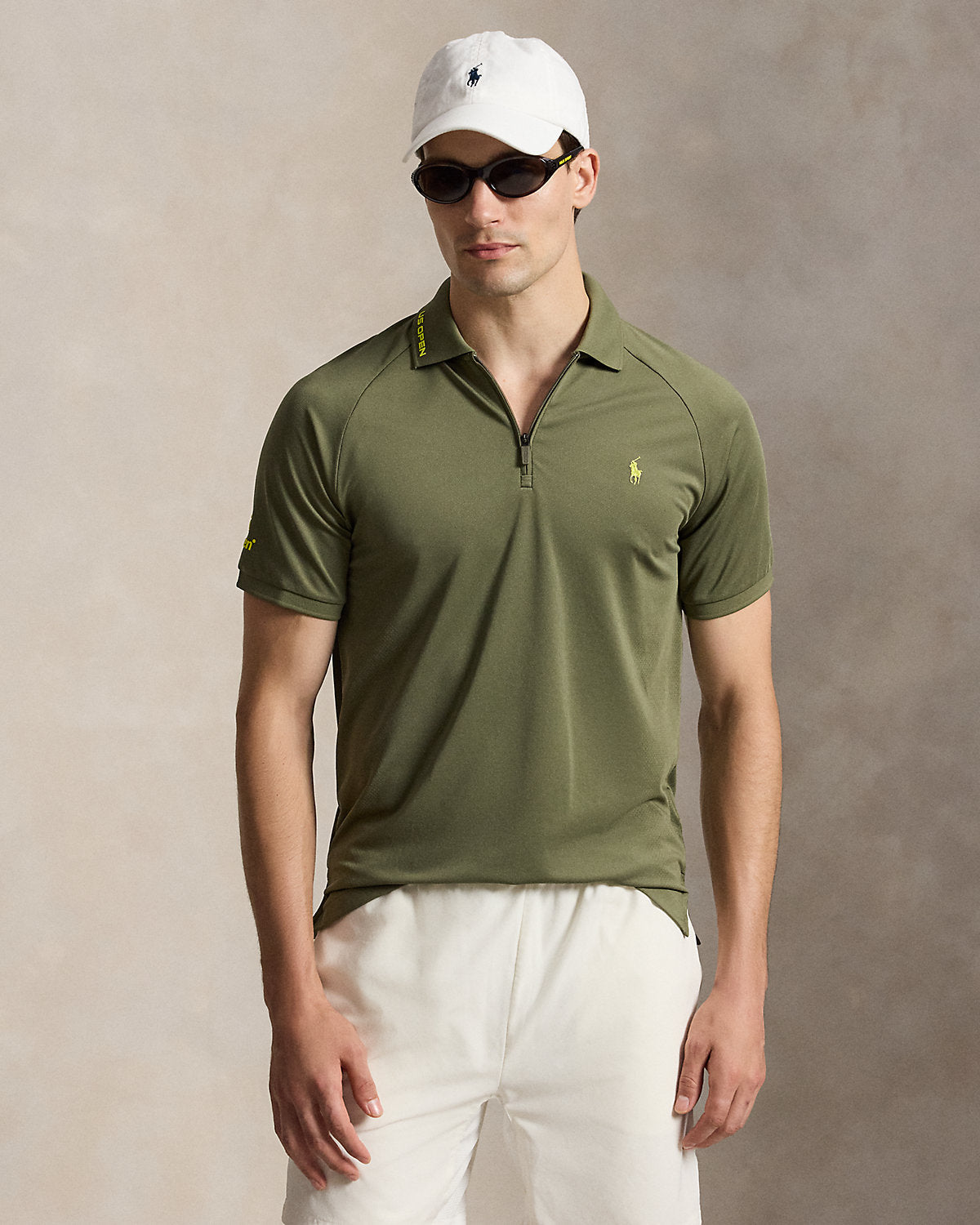 US Open Performance Zip Polo Shirt