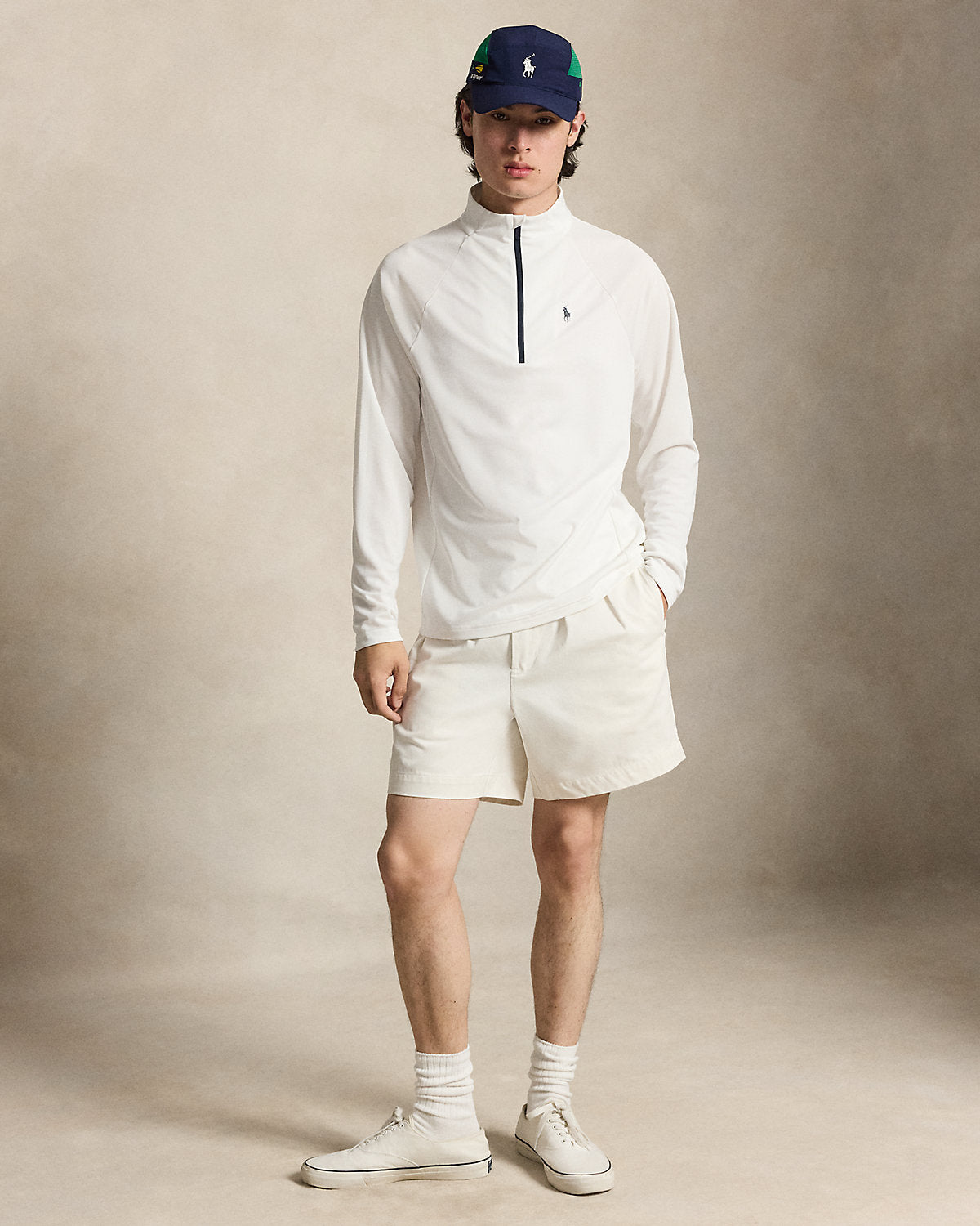 US Open Paneled Stretch Jersey Pullover