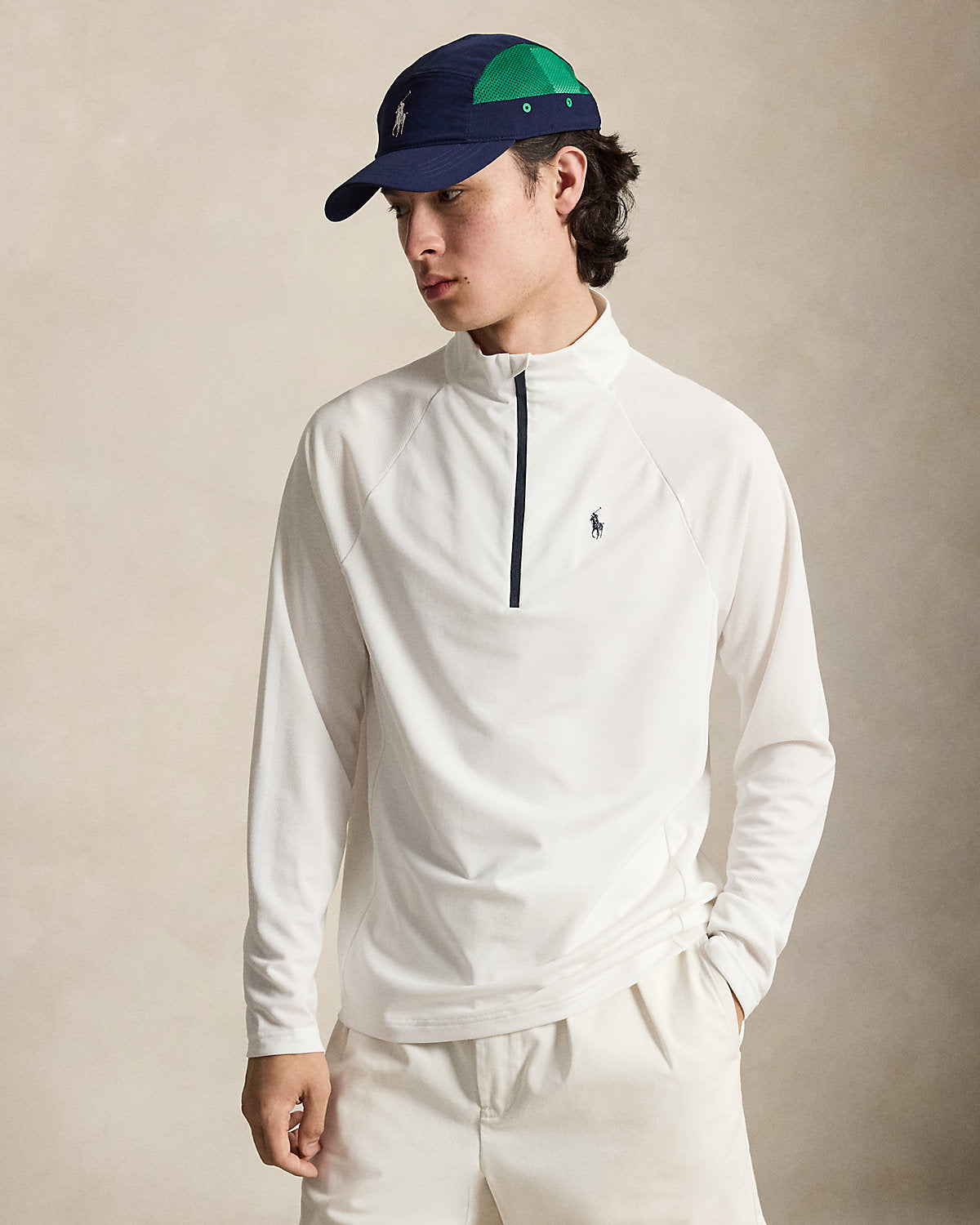 US Open Paneled Stretch Jersey Pullover