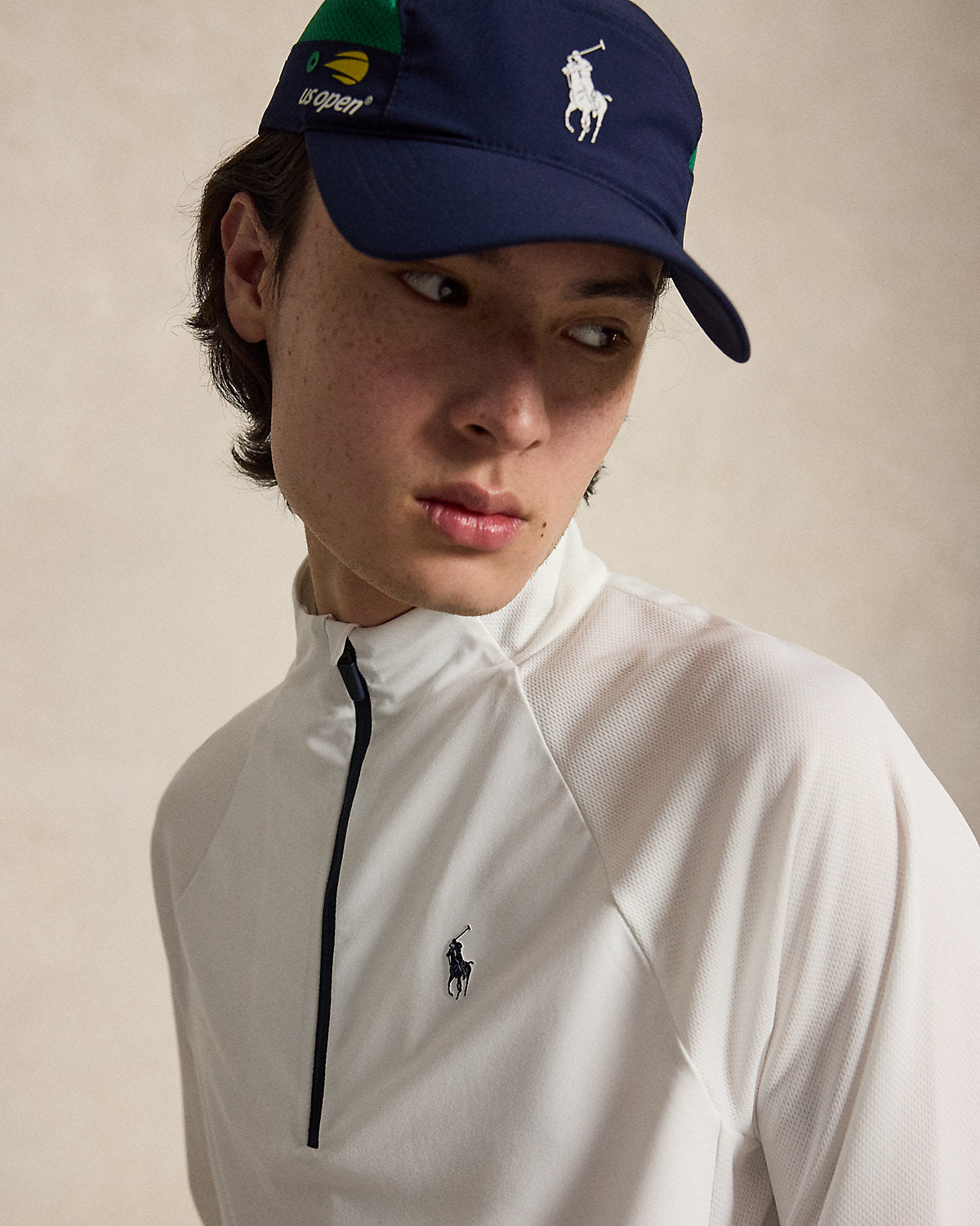 US Open Paneled Stretch Jersey Pullover