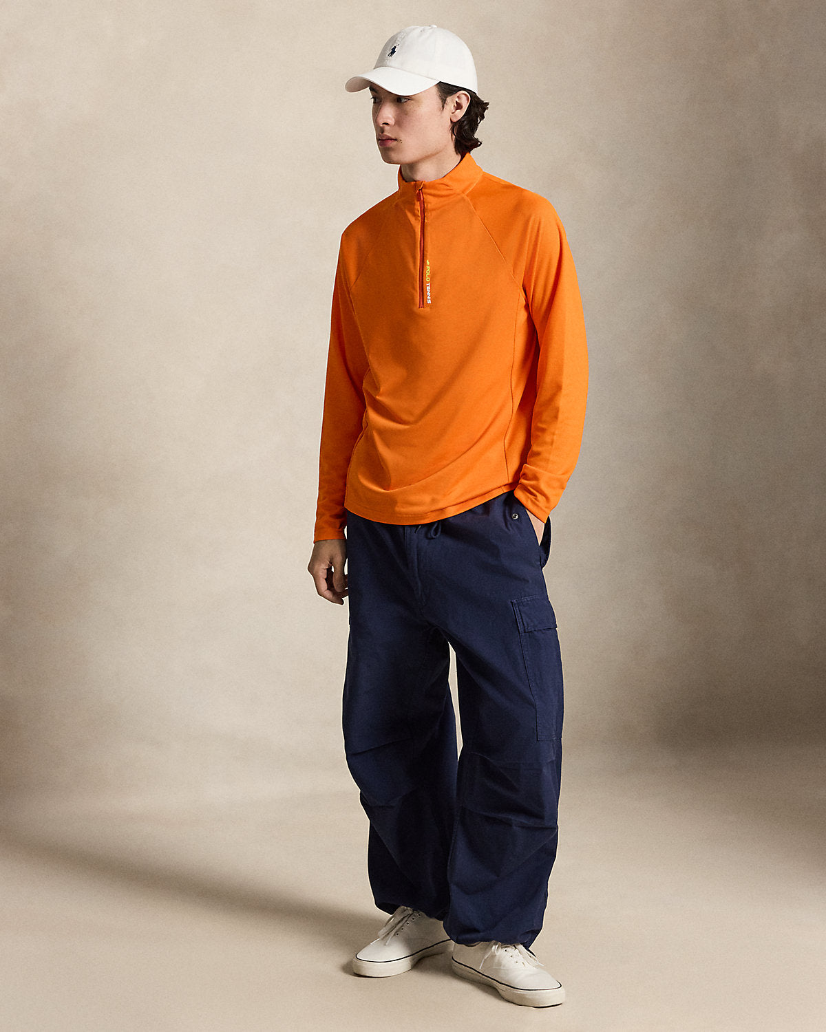 US Open Paneled Stretch Jersey Pullover