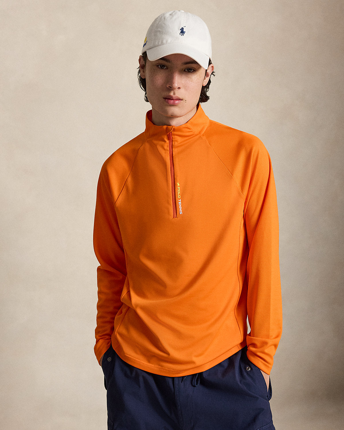 US Open Paneled Stretch Jersey Pullover