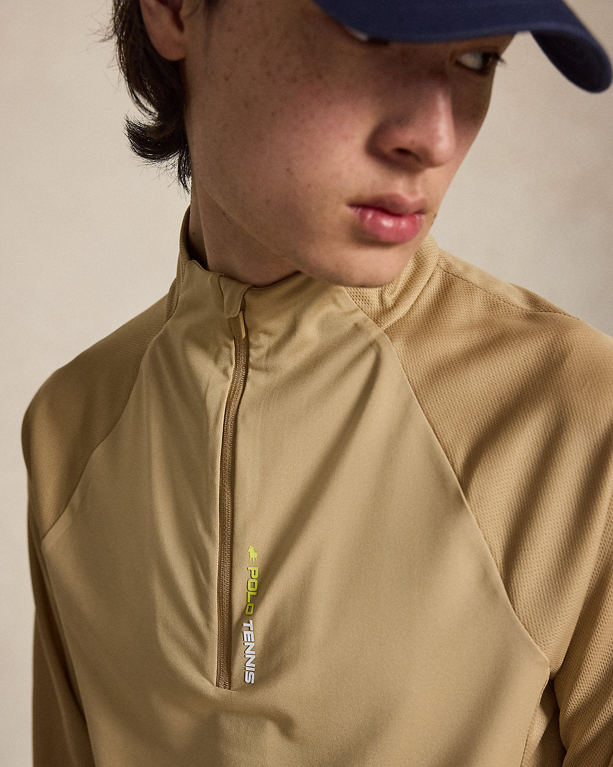 US Open Paneled Stretch Jersey Pullover