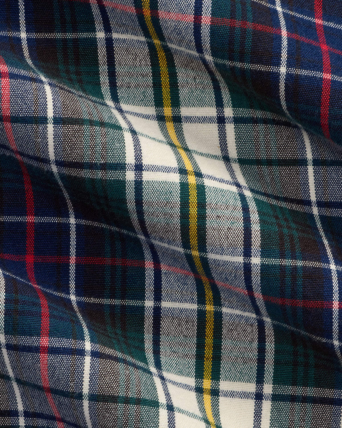Classic Fit Plaid Brushed Oxford Shirt