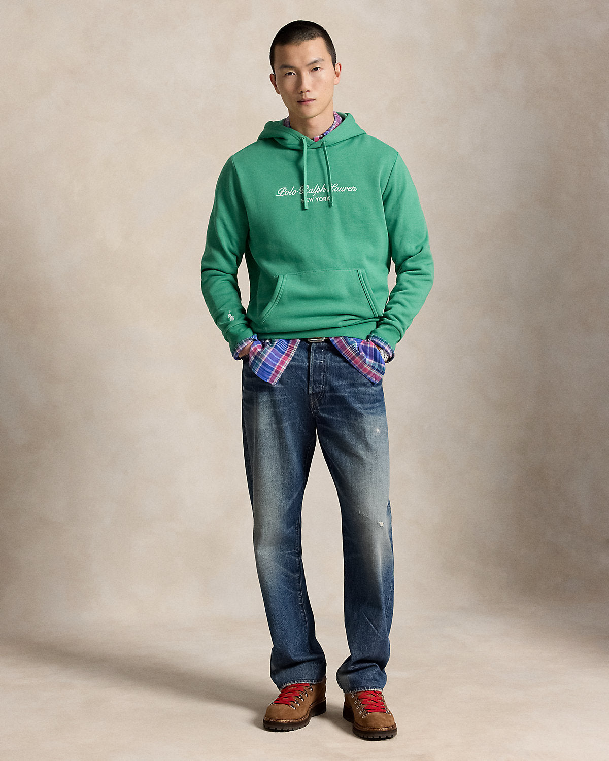 Logo Fleece Hoodie