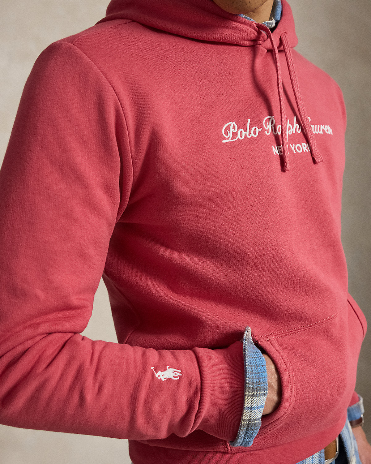 Logo Fleece Hoodie