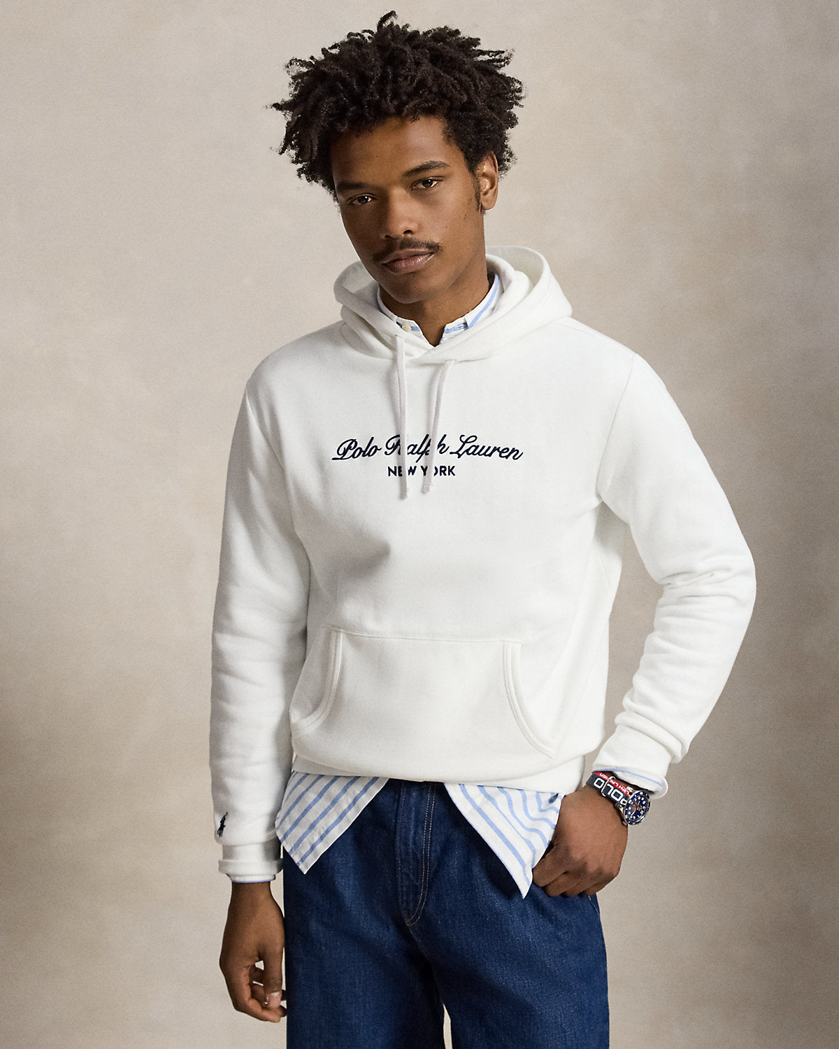 Logo Fleece Hoodie
