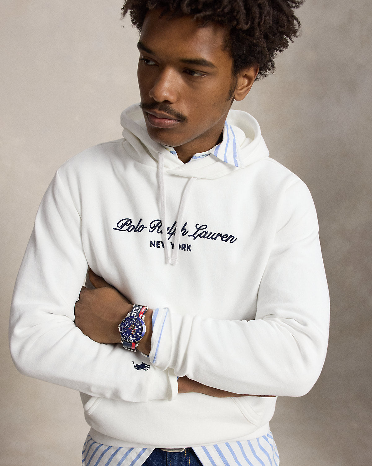 Logo Fleece Hoodie