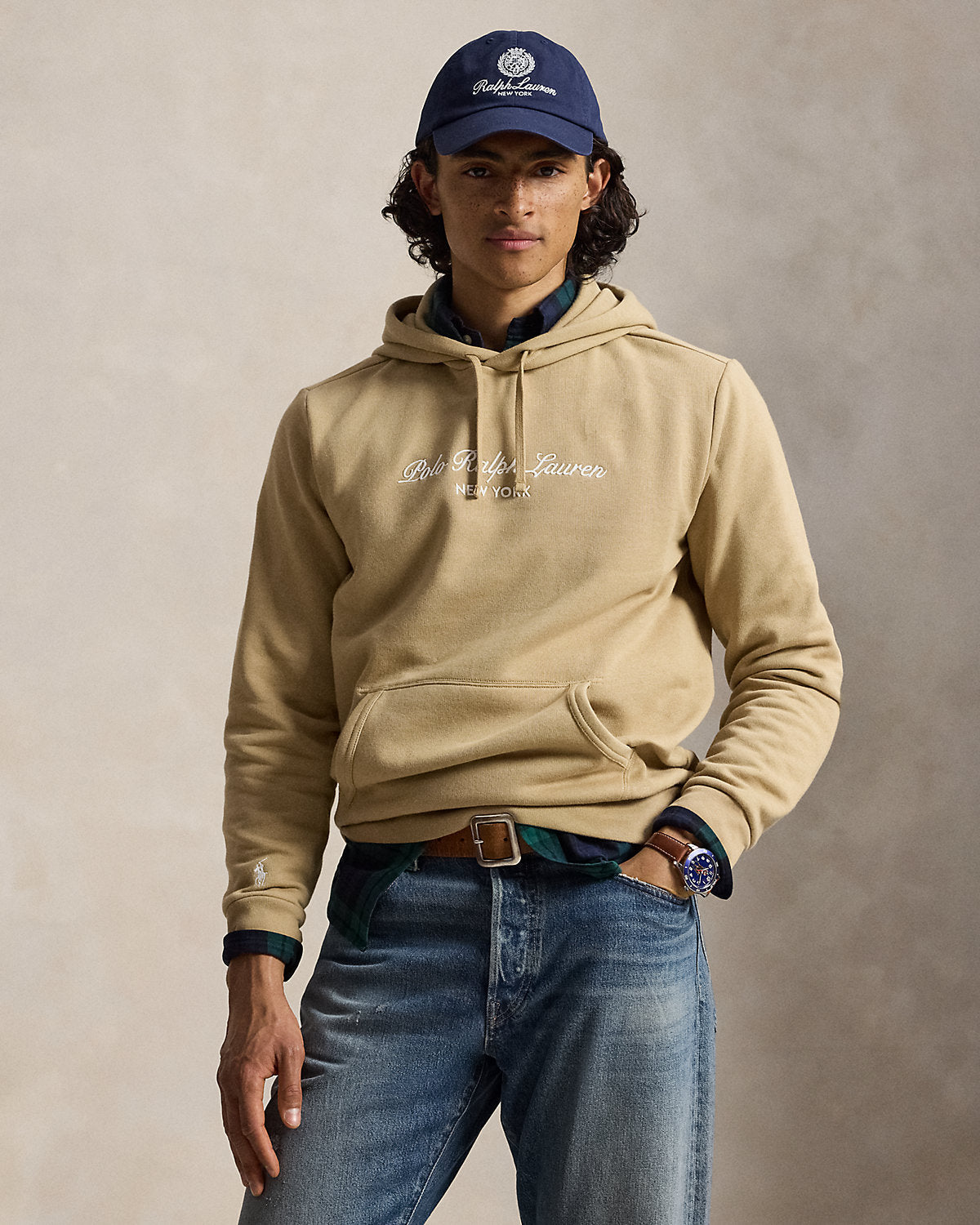 Logo Fleece Hoodie
