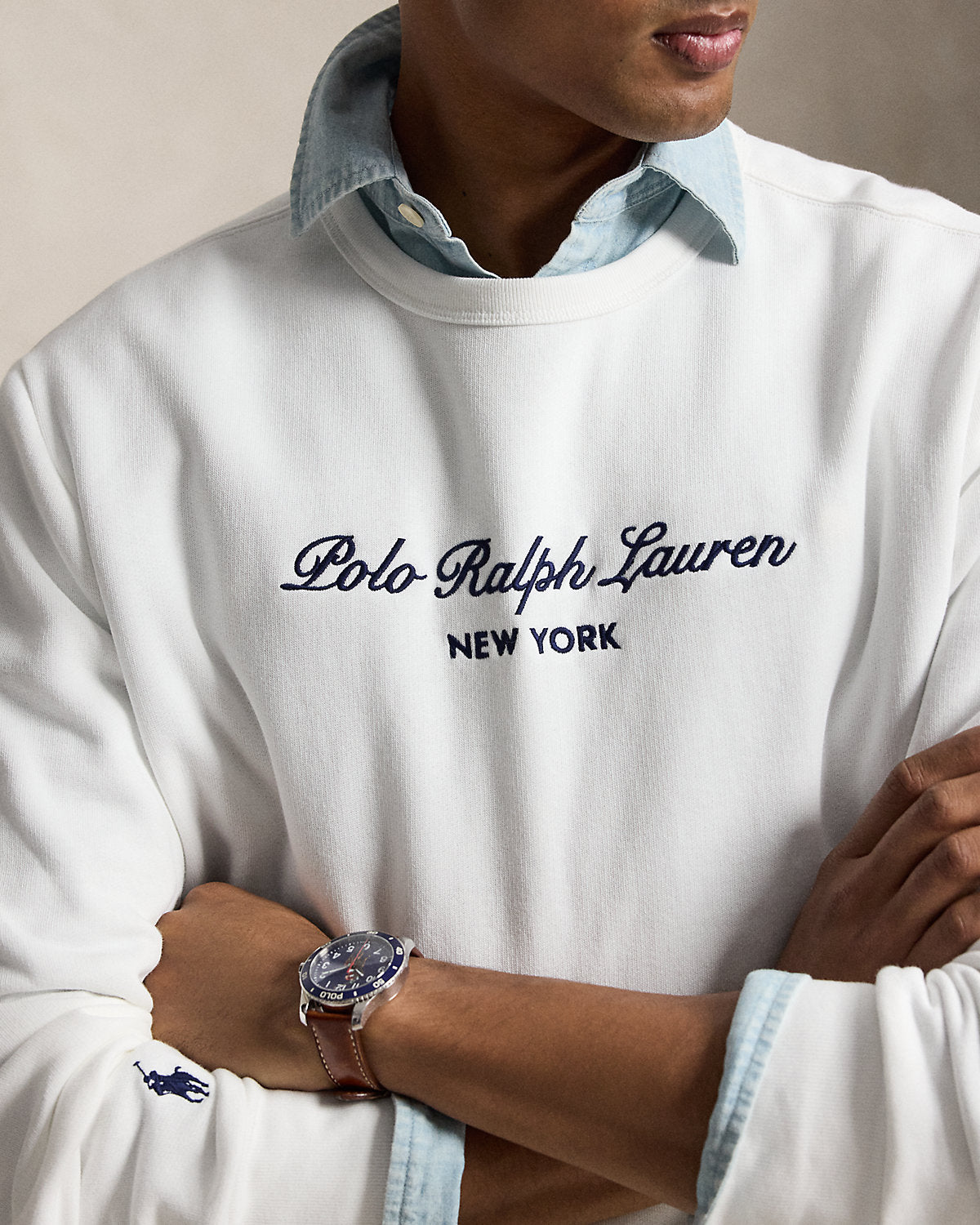 Logo Fleece Sweatshirt