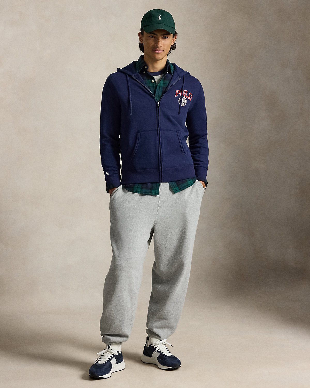 Logo Fleece Full-Zip Hoodie