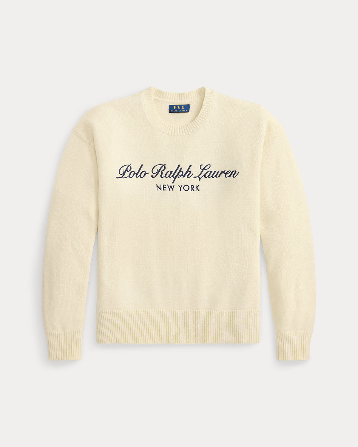 Relaxed Fit Wool-Cotton Sweater