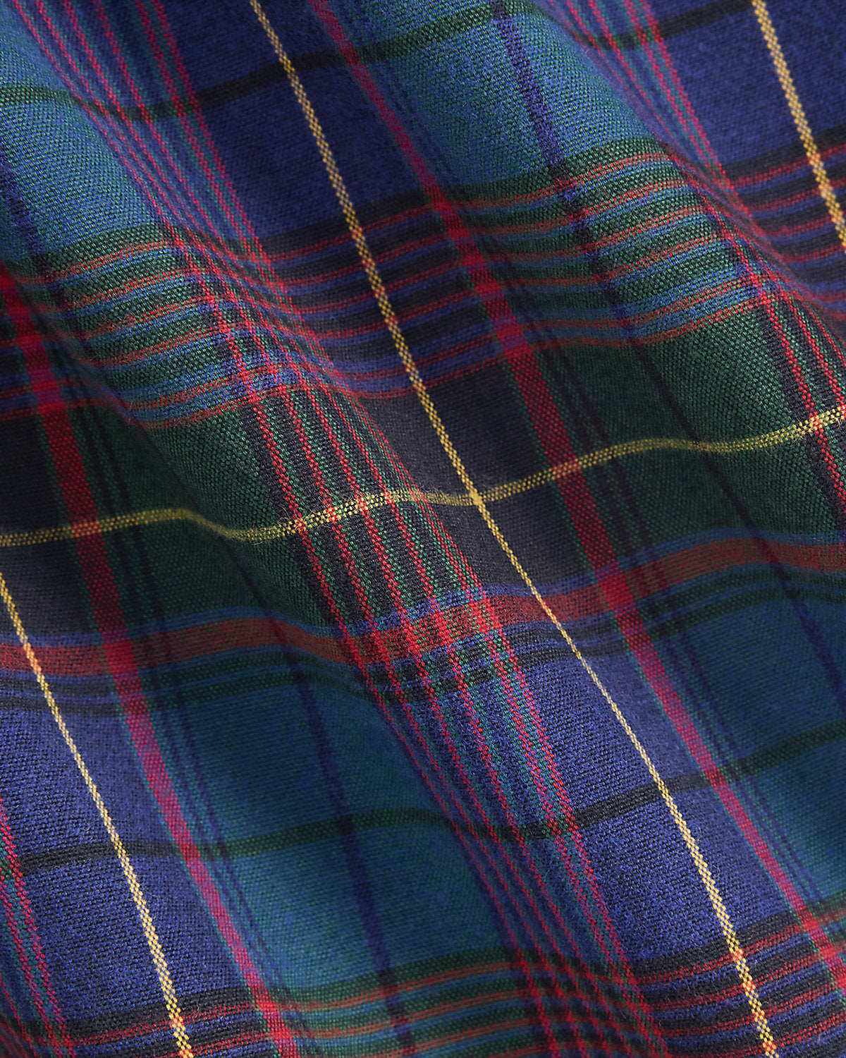 Classic Fit Plaid Brushed Oxford Shirt