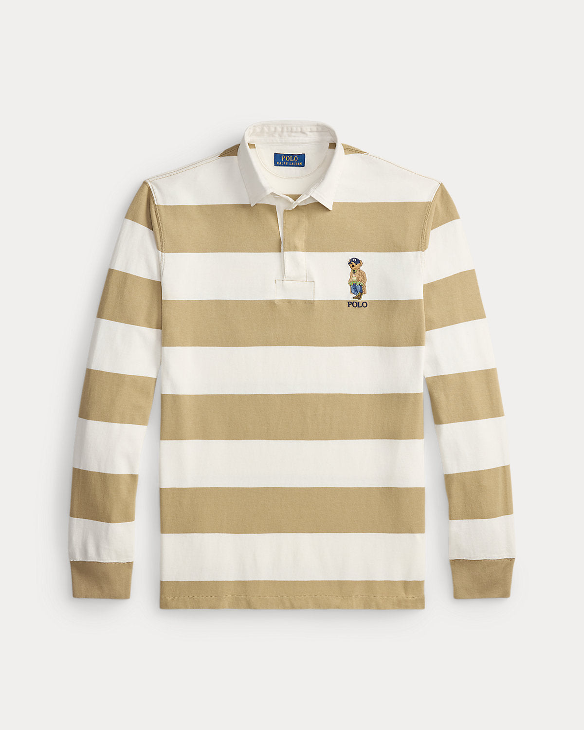 Classic Fit Bear Rugby Shirt