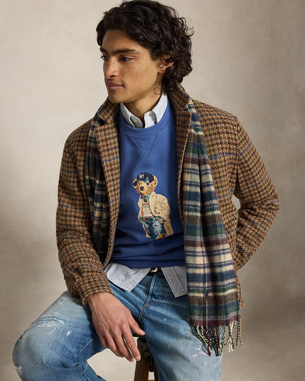 Bear Fleece Sweatshirt