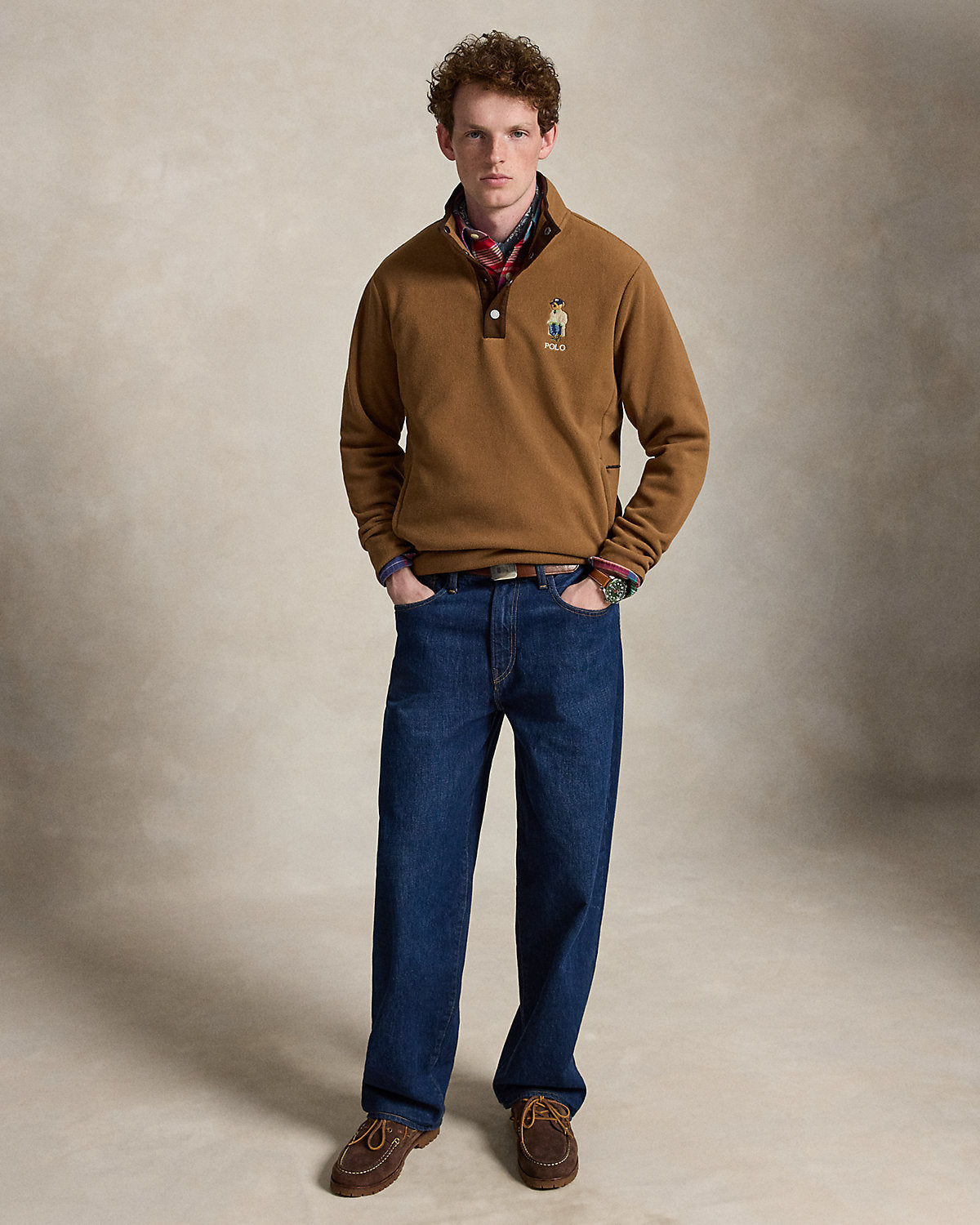 Bear Fleece Pullover