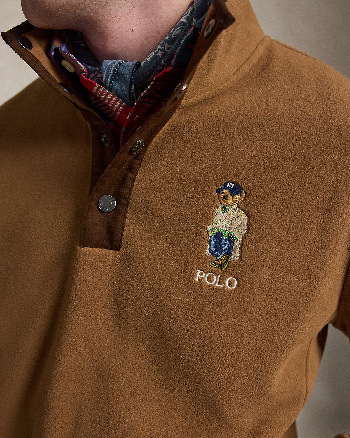 Bear Fleece Pullover