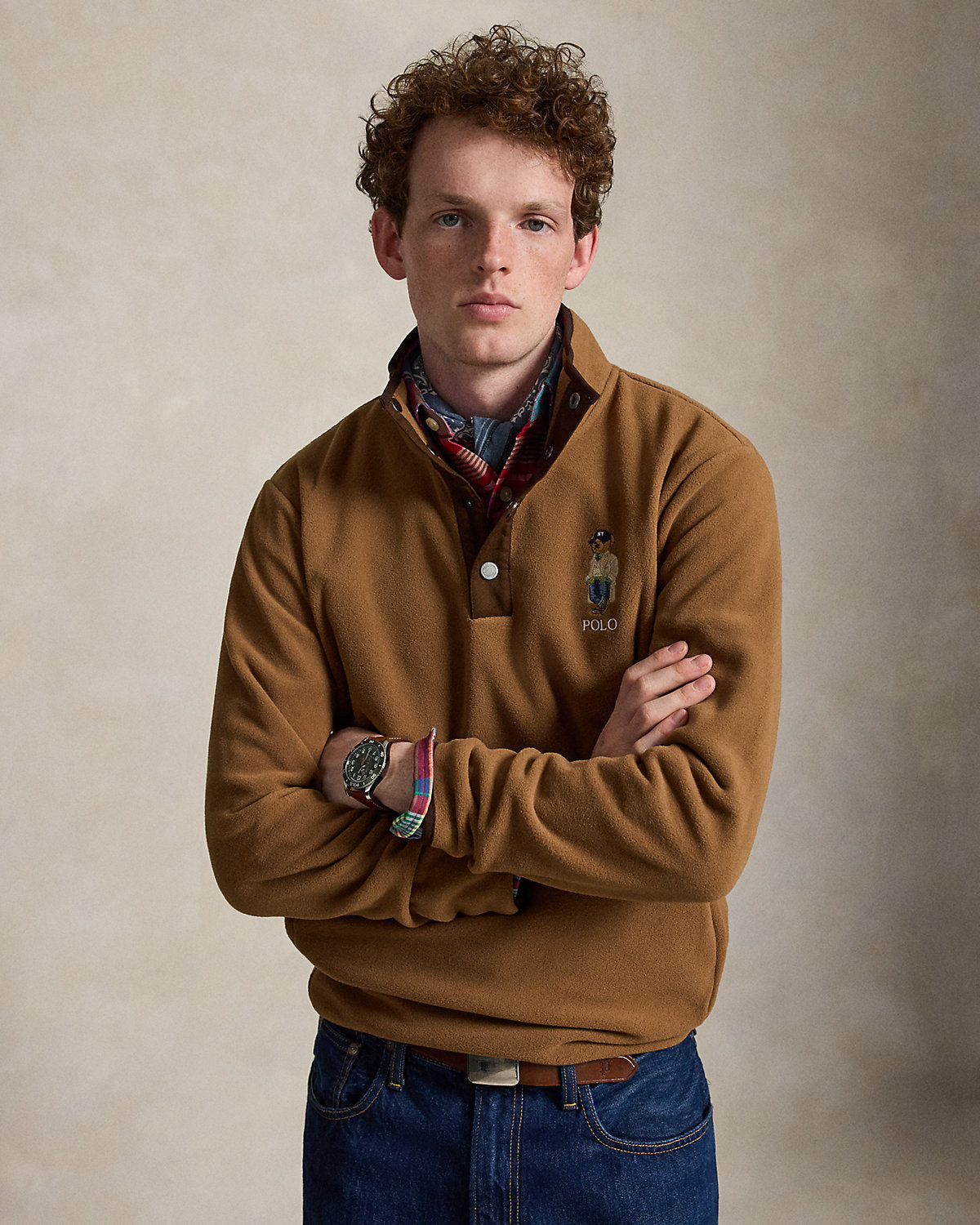 Bear Fleece Pullover