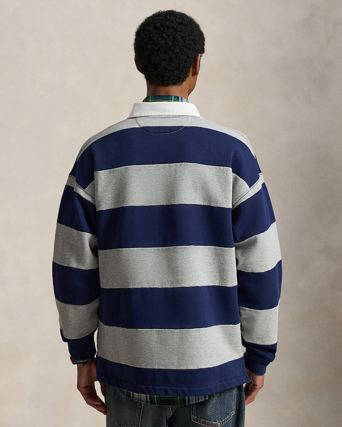 Big Fit Bear Rugby Sweatshirt