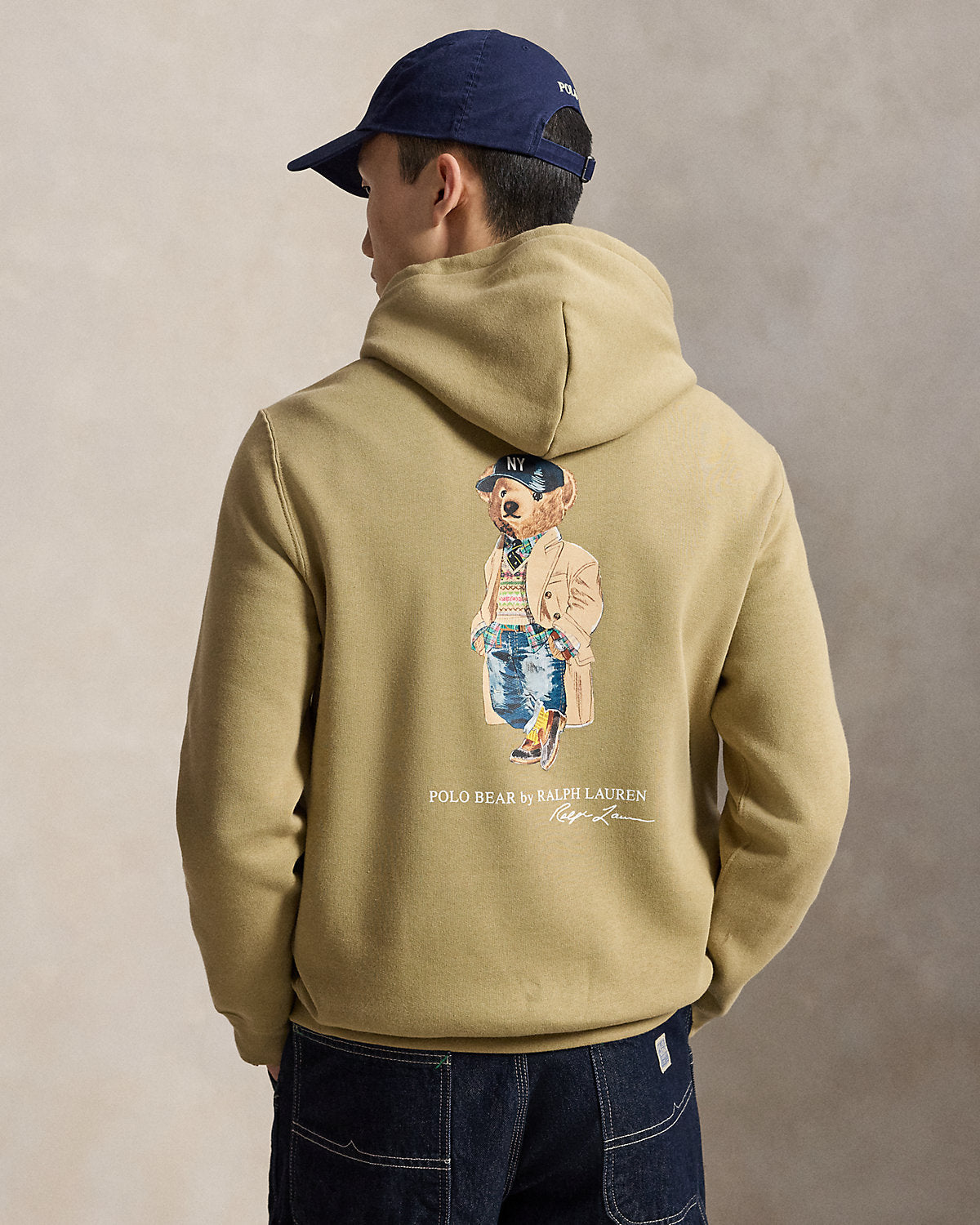 Men's Bear Fleece Hoodie