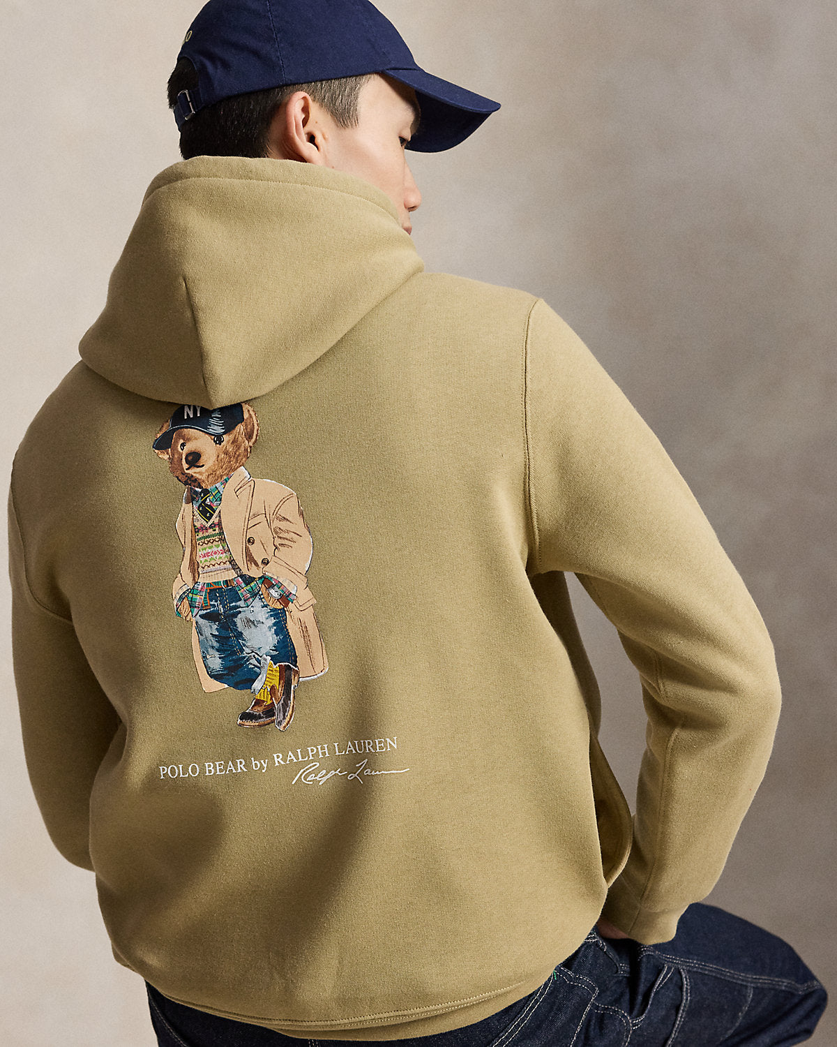 Men's Bear Fleece Hoodie